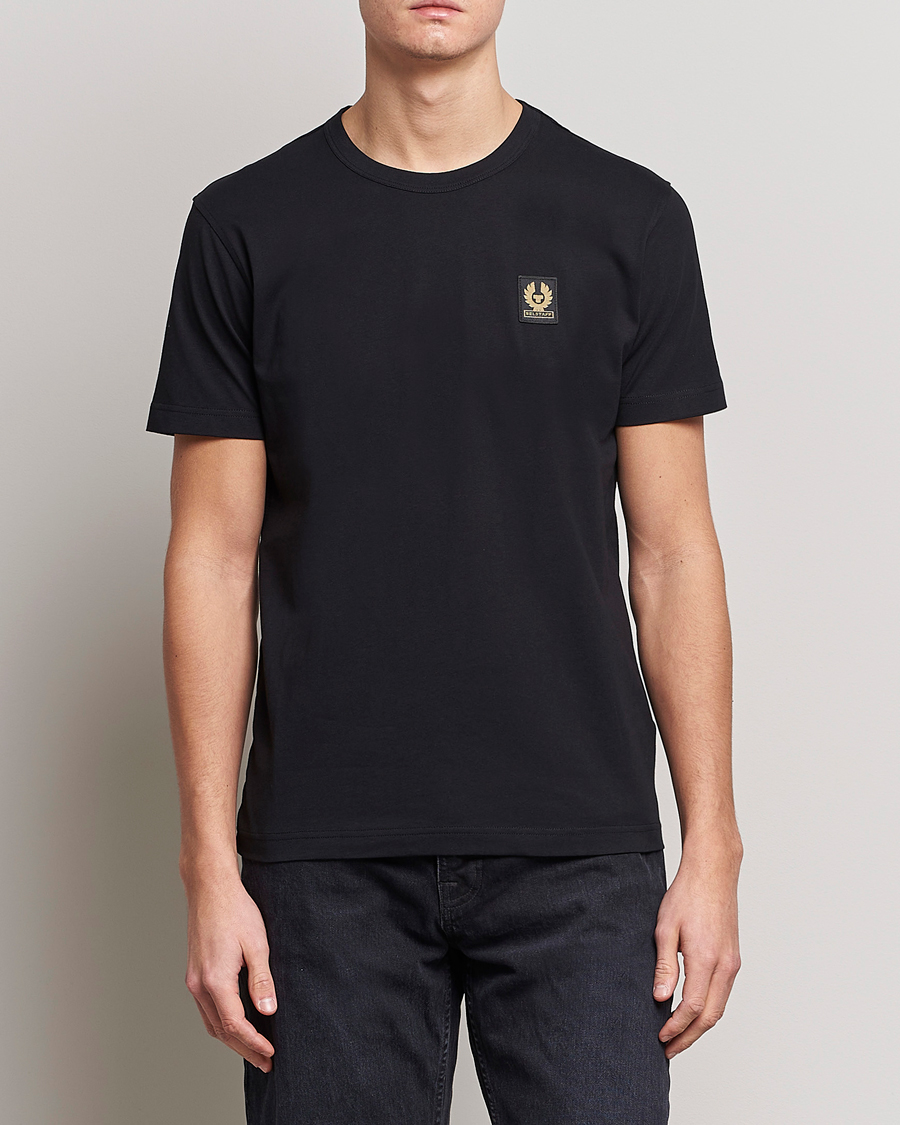 Men | T-Shirts | Belstaff | Cotton Logo T-Shirt BLACK