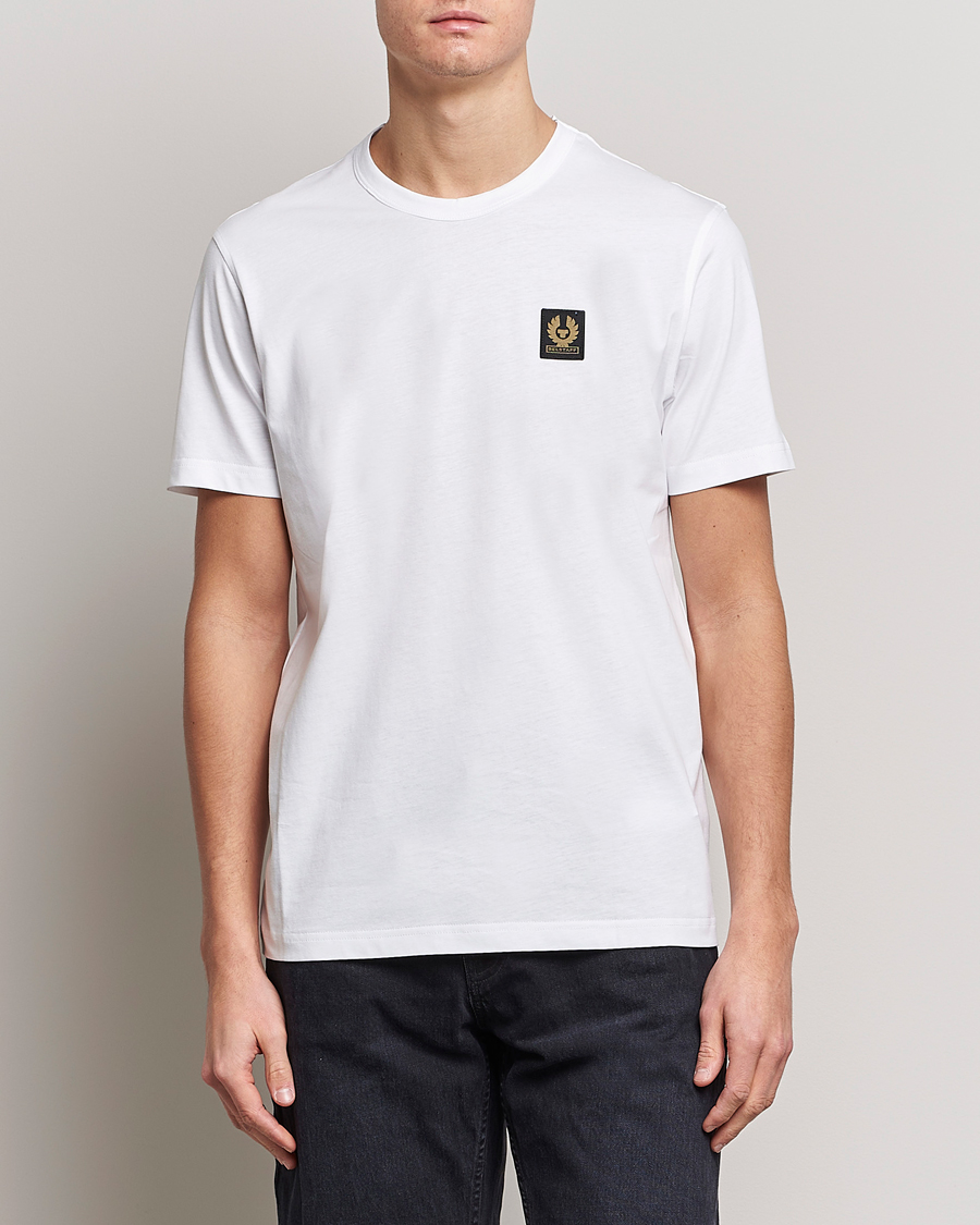 Men |  | Belstaff | Cotton Logo T-Shirt White