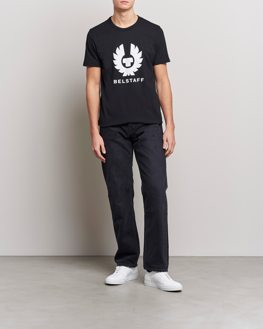 Men | T-Shirts | Belstaff | Phoenix Logo T-Shirt Black