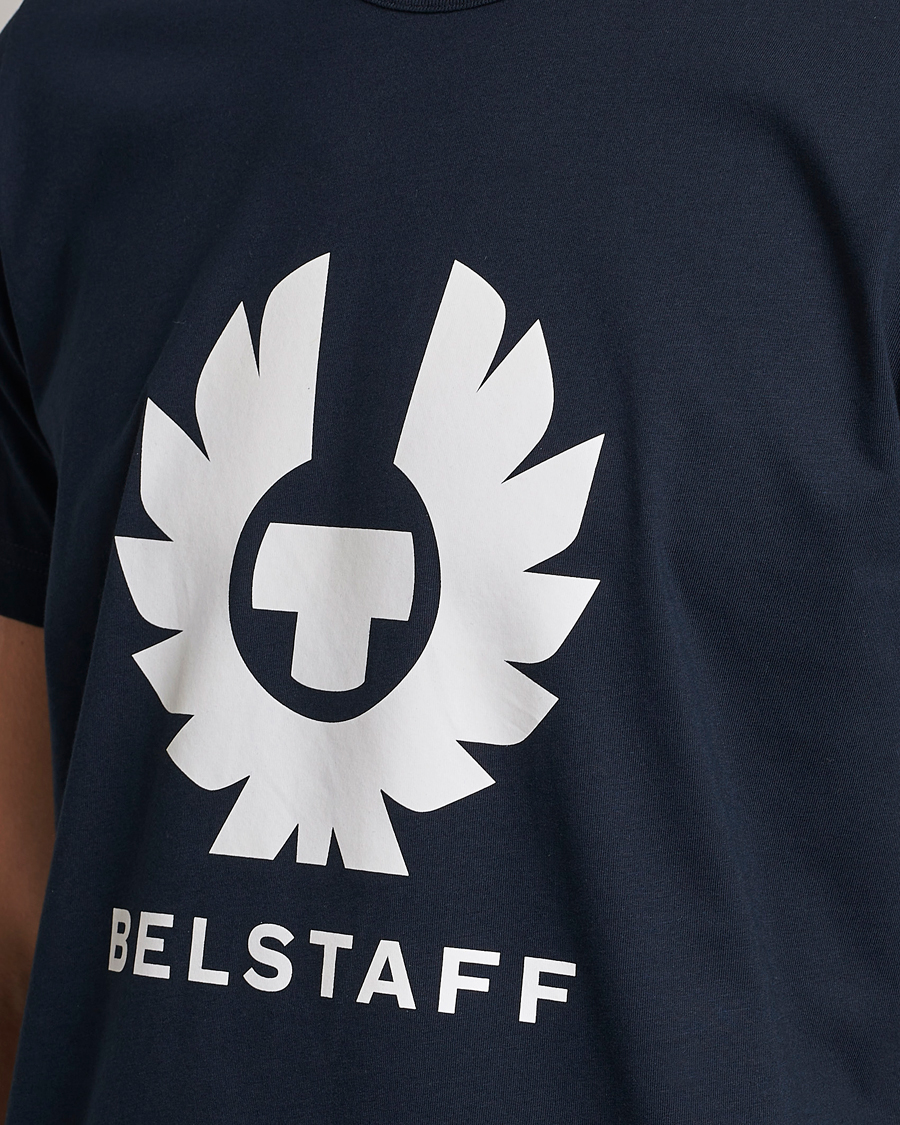 Men | T-Shirts | Belstaff | Phoenix Logo T-Shirt Dark Ink