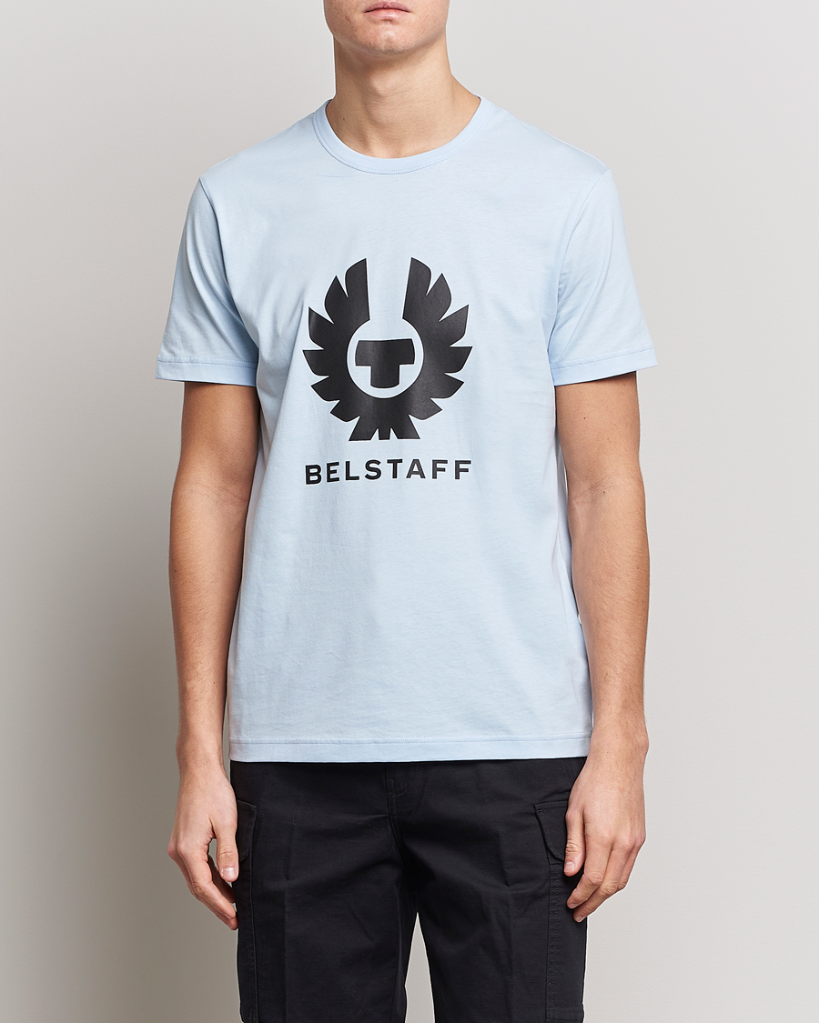 Men | Belstaff | Belstaff | Phoenix Logo T-Shirt Sky Blue