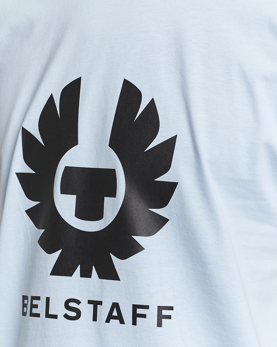 Men | T-Shirts | Belstaff | Phoenix Logo T-Shirt Sky Blue