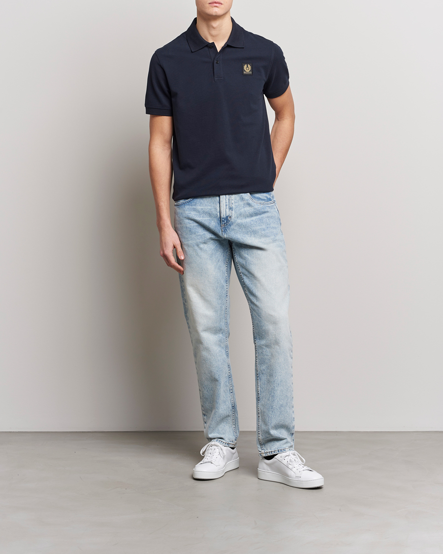 Men | Polo Shirts | Belstaff | Polo Dark Ink