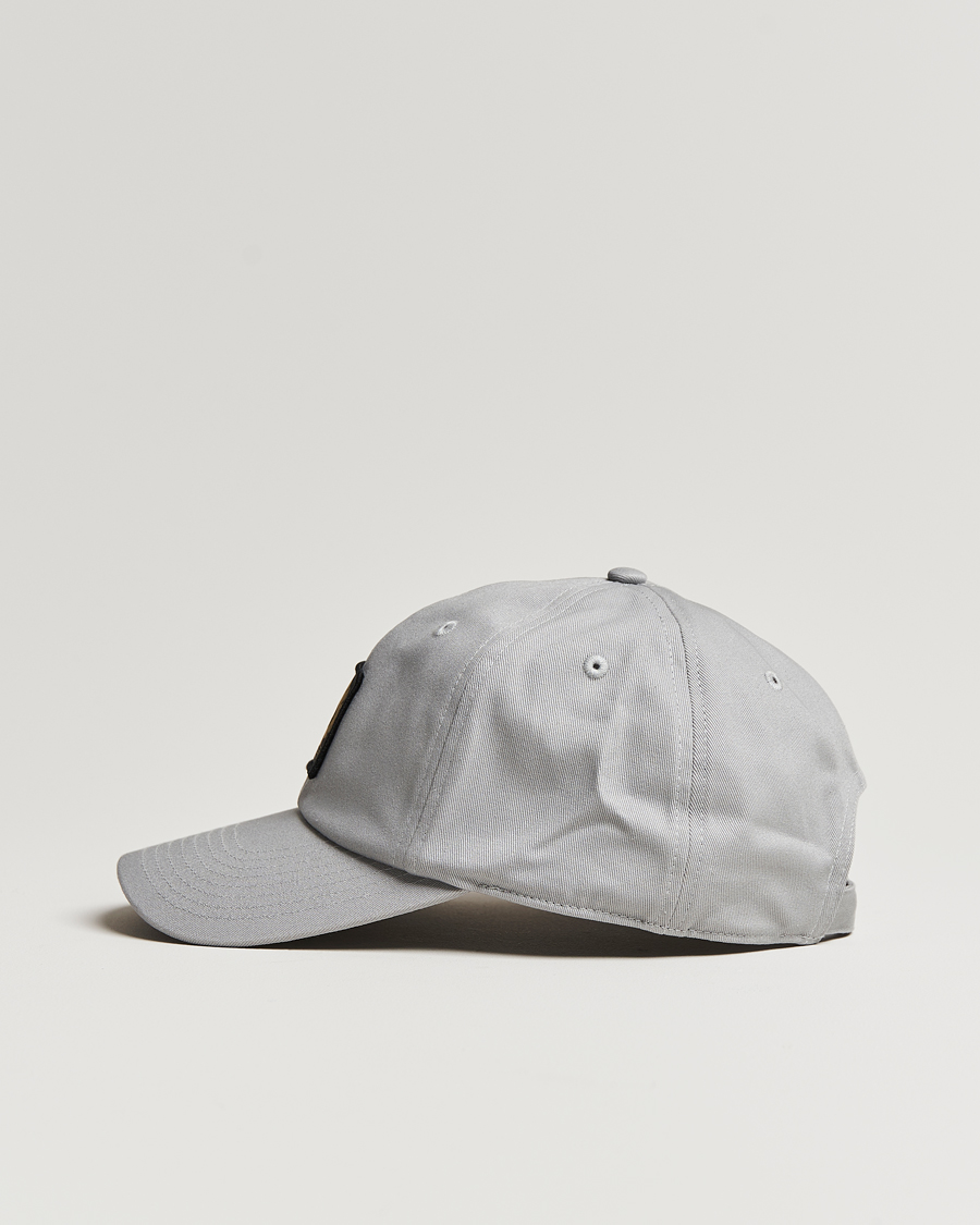 Men | Belstaff Phoenix Logo Cap Pearl Grey | Belstaff | Phoenix Logo Cap Pearl Grey