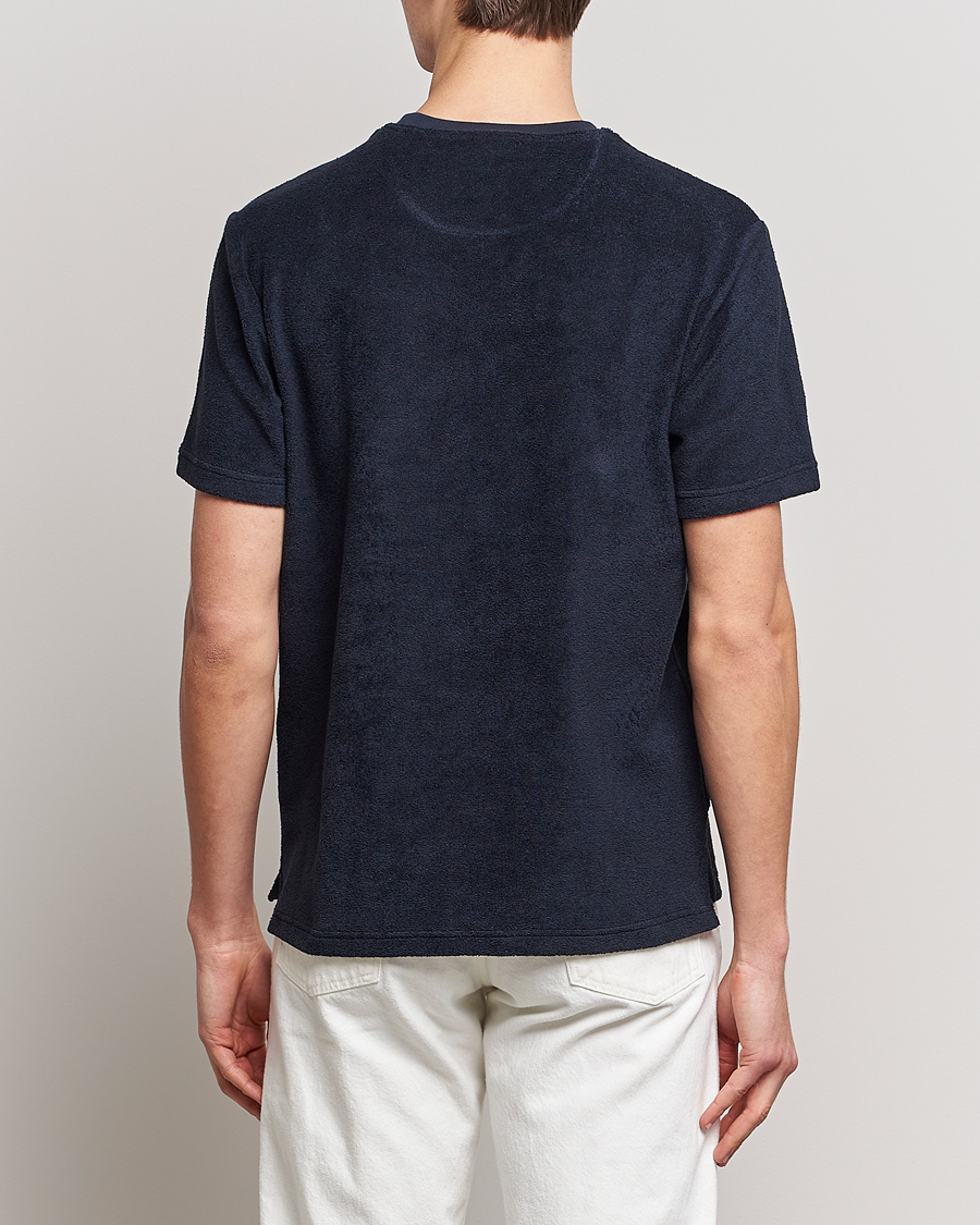 Men | T-Shirts | Belstaff | Turret Terry Logo T-Shirt Dark Ink