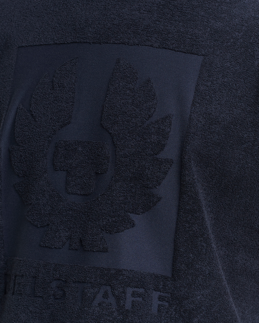 Men | T-Shirts | Belstaff | Turret Terry Logo T-Shirt Dark Ink