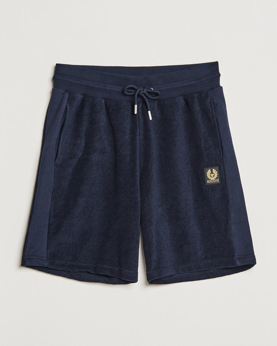 Men | Shorts | Belstaff | Trawler Terry Shorts Dark Ink