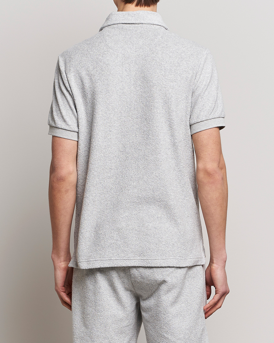 Men | Polo Shirts | Belstaff | Tether Terry Polo Old Silver Heather
