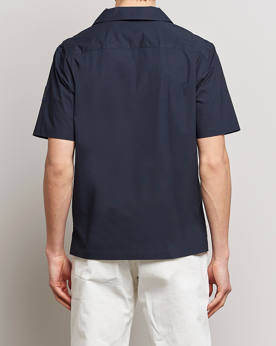 Men | Shirts | Belstaff | Rove Short Sleeve Shirt Dark ink