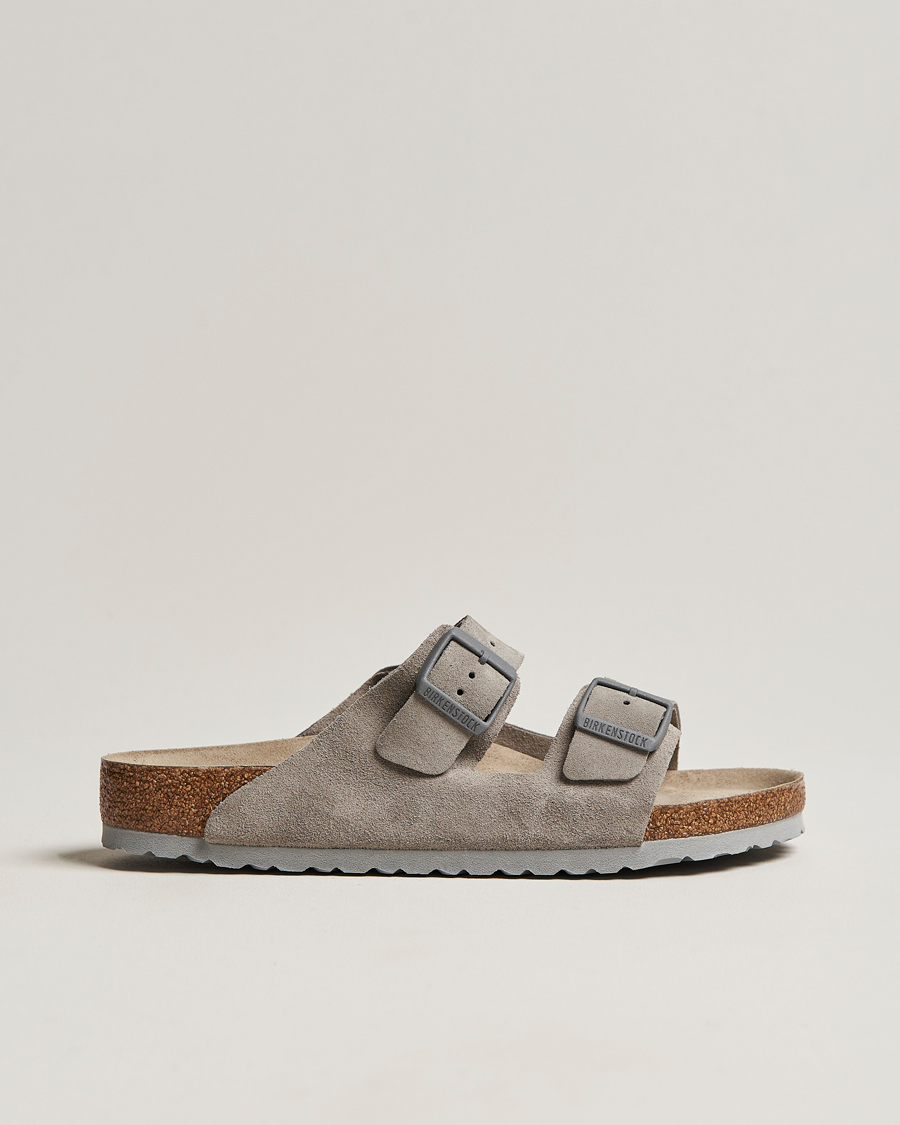 Men | BIRKENSTOCK Arizona Soft Footbed Stone Coin Suede | BIRKENSTOCK | Arizona Soft Footbed Stone Coin Suede