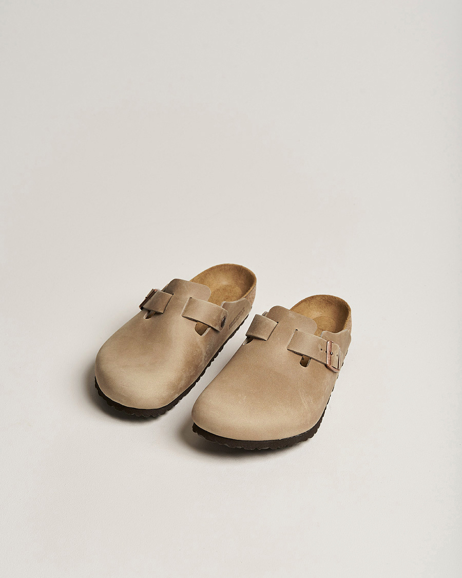 Men | Sandals & Slides | BIRKENSTOCK | Boston Classic Footbed Tabacco Oiled Leather