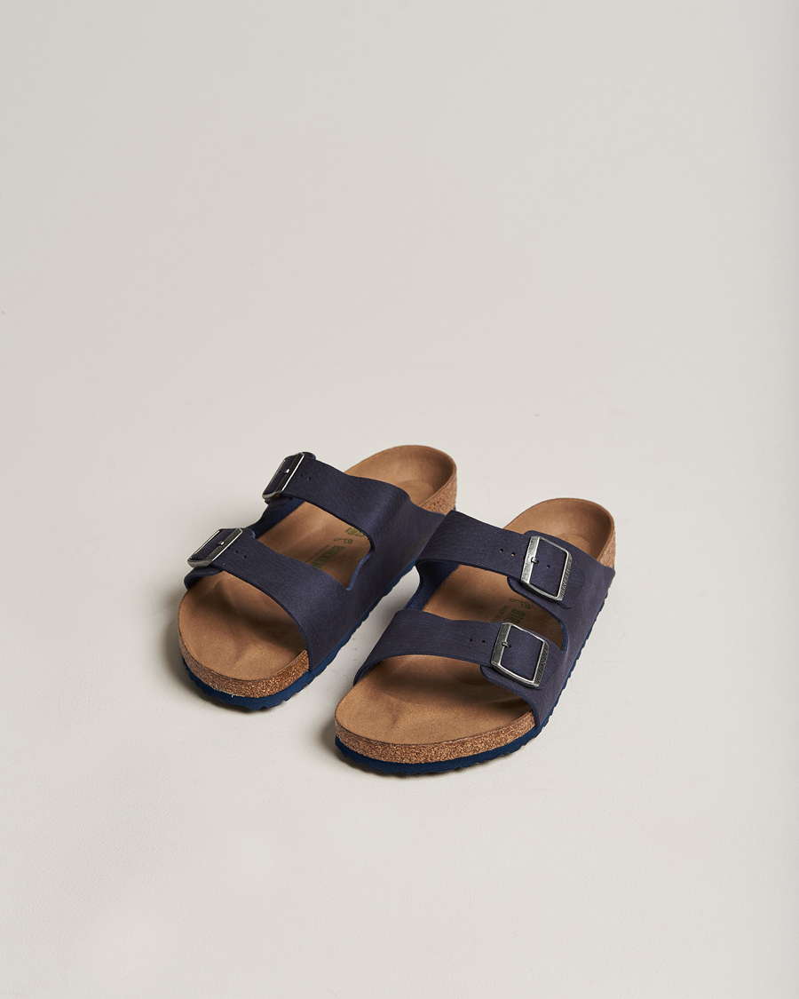 Men | Sandals & Slides | BIRKENSTOCK | Arizona Classic Vegan Indigo Blue