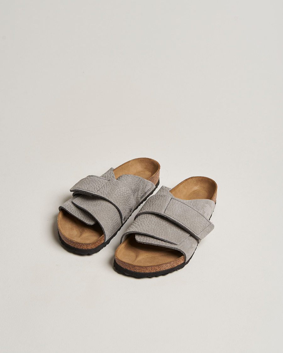 ビルケンKyoto 42 Desert Buck Whale Gray 新品27 Kyoto Nubuck Leather in Color Desert Buck Whale Gray | BIRKENSTOCK US