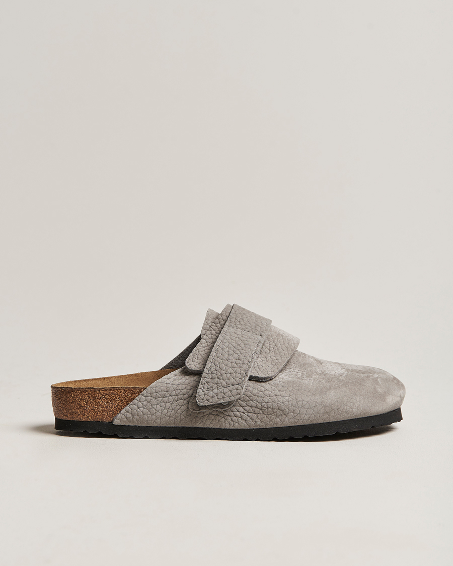 Men | BIRKENSTOCK Nagoya Nubuck Leather Whale Gray | BIRKENSTOCK | Nagoya Nubuck Leather Whale Gray