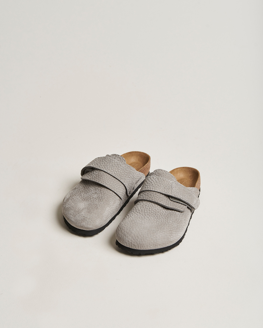 Men | BIRKENSTOCK Nagoya Nubuck Leather Whale Gray | BIRKENSTOCK | Nagoya Nubuck Leather Whale Gray