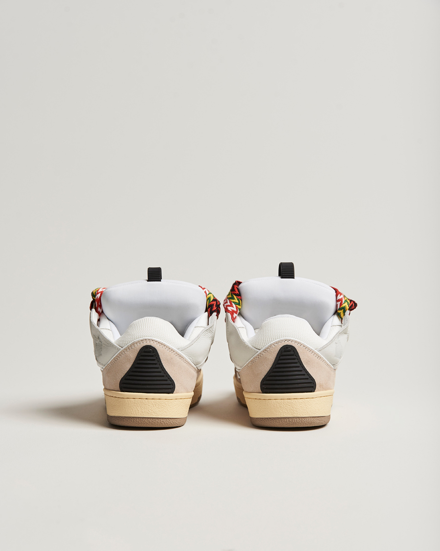 Men | Lanvin Curb Sneakers White | Lanvin | Curb Sneakers White