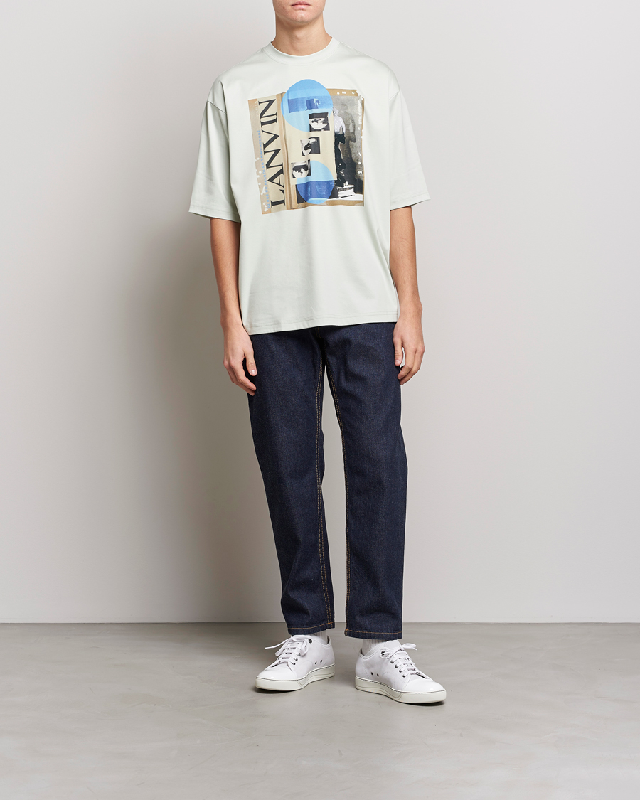 Men | T-Shirts | Lanvin | Graphic Print T-Shirt Sage