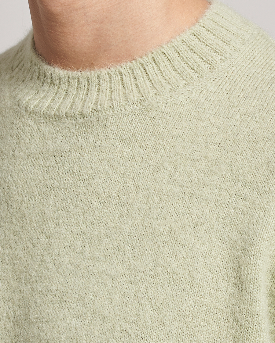 Men | Sweaters & Knitwear | Lanvin | Brushed Mohair Sweater Sage