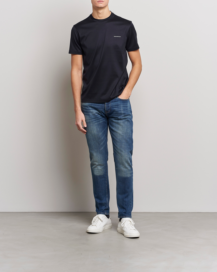 Men | Jeans | Emporio Armani | Slim Fit Jeans Vintage Blue