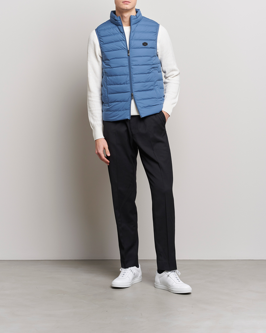 Men | Gilets | Emporio Armani | Light Vest Blue