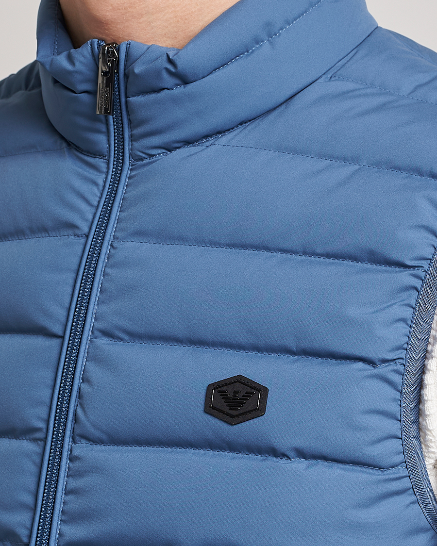 Men | Gilets | Emporio Armani | Light Vest Blue