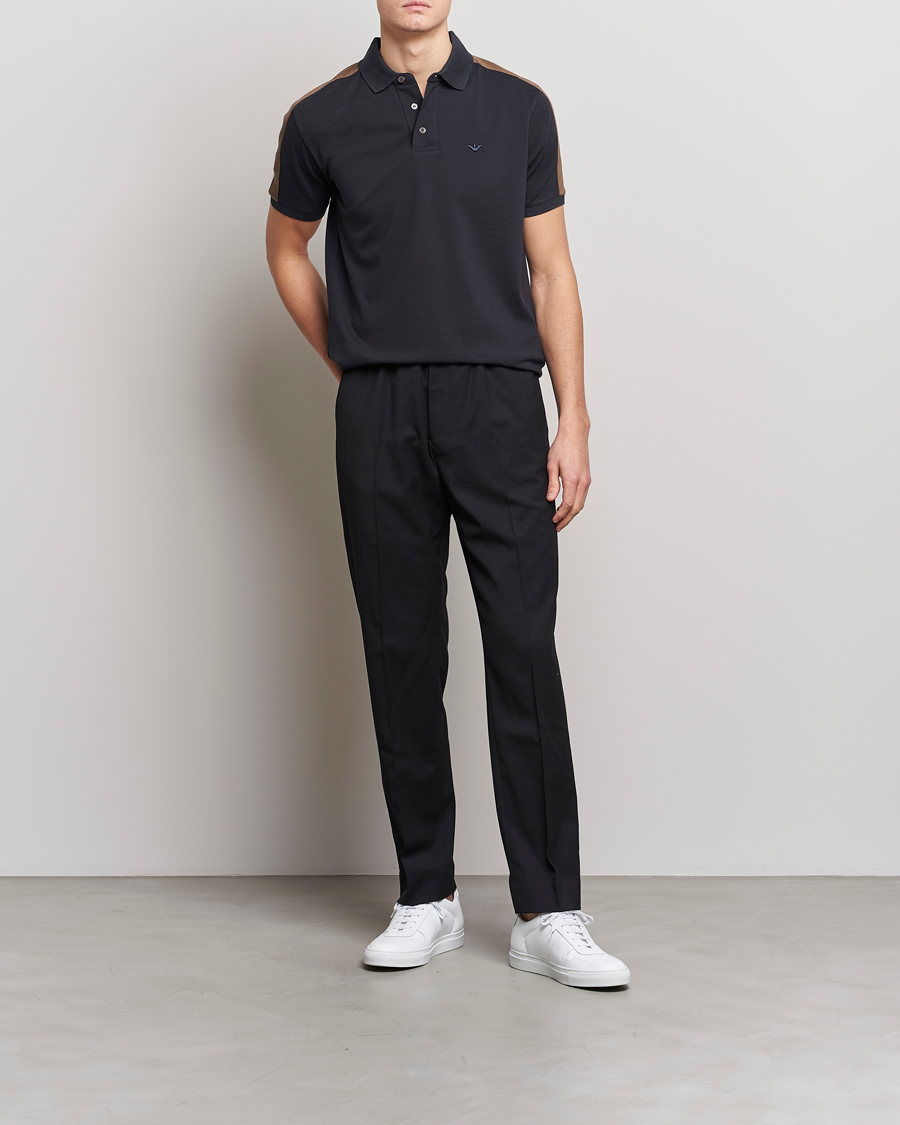 Men | Polo Shirts | Emporio Armani | Mercerized Cotton Polo Grey