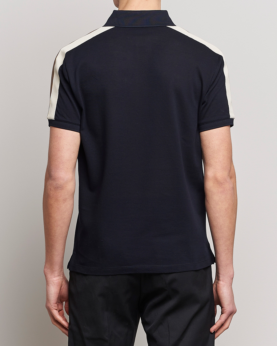 Men | Polo Shirts | Emporio Armani | Mercerized Cotton Polo Navy