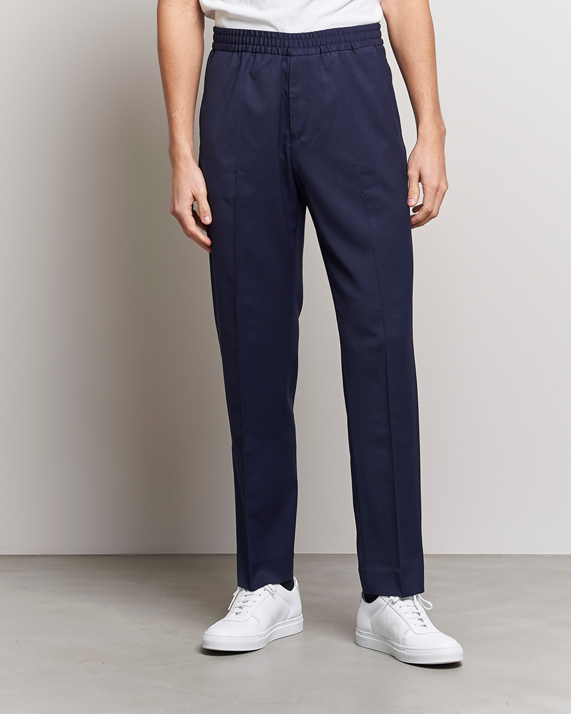 Men |  | Filippa K | Relaxed Wool Trousers French Navy