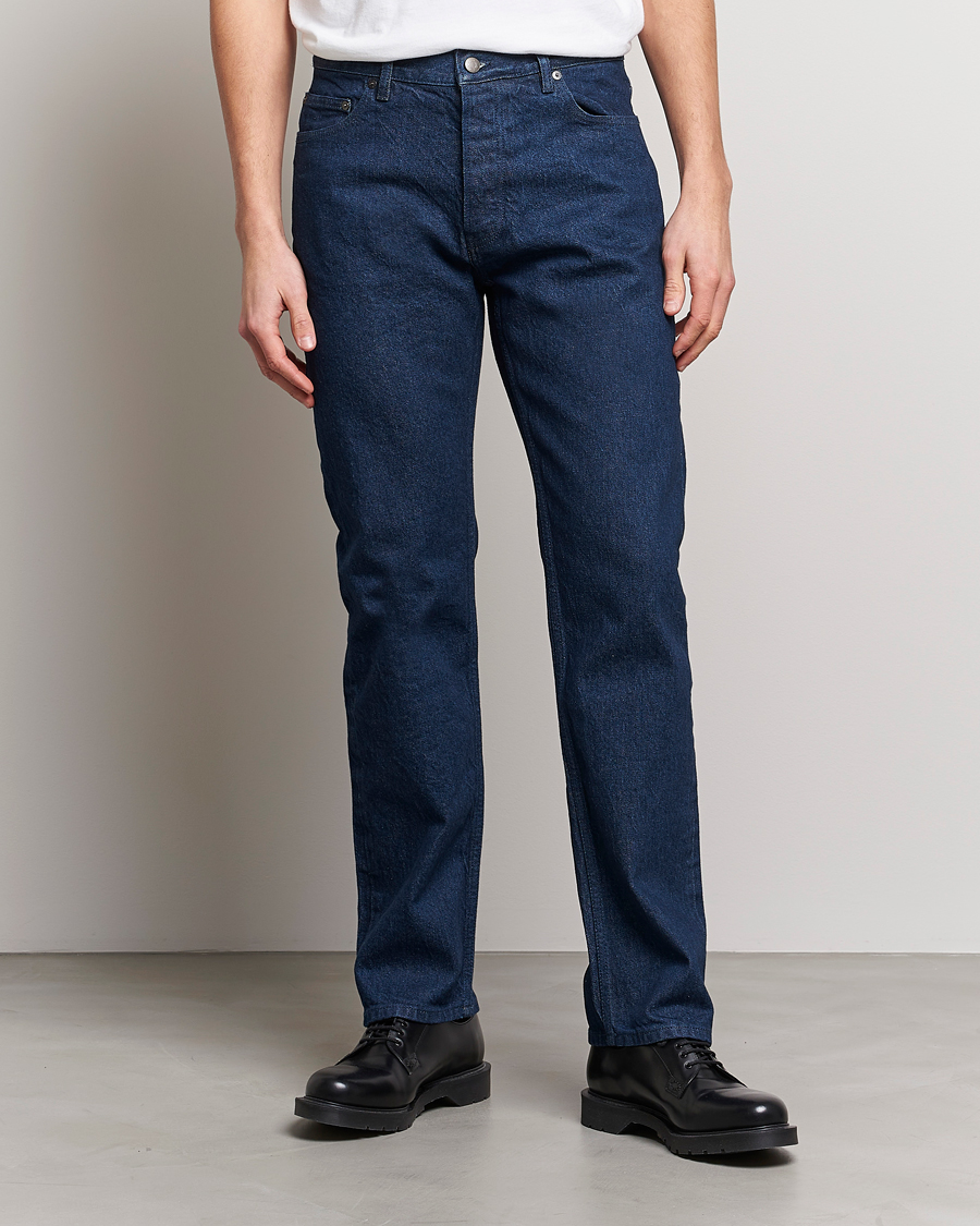 Men | Jeans | Filippa K | Loose Straight Jeans Ocean