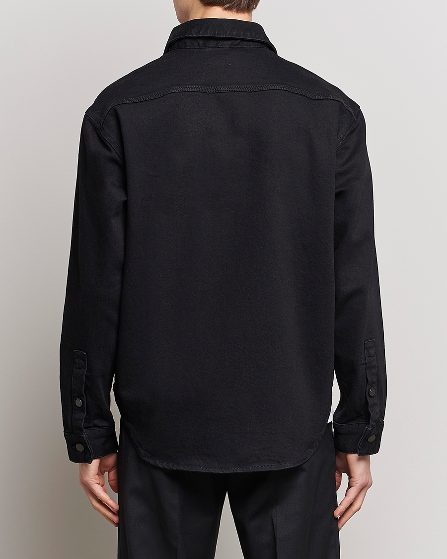 Men | Shirts | Filippa K | Denim Overshirt Night