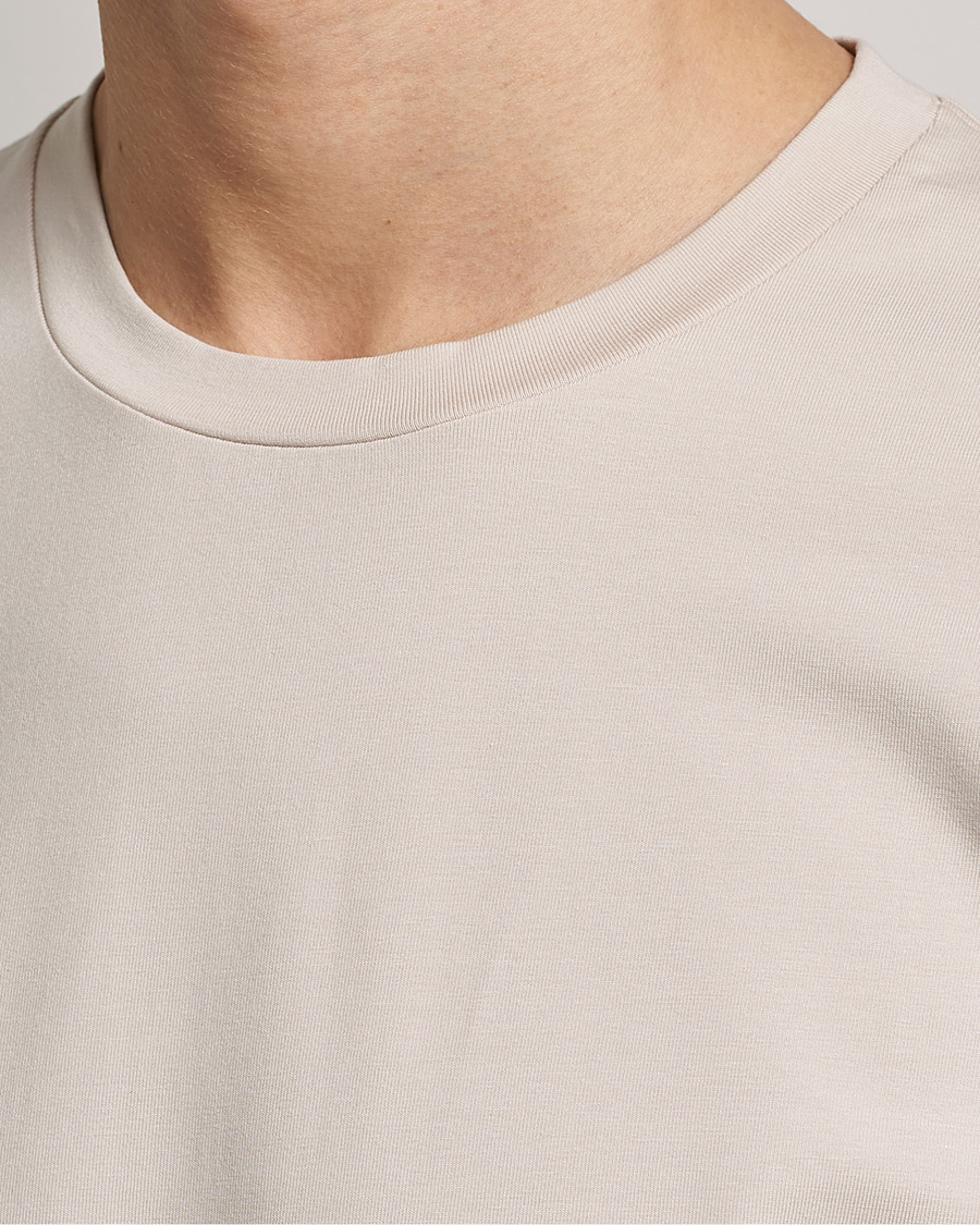 Men | T-Shirts | Filippa K | Stretch Cotton Tee Sand