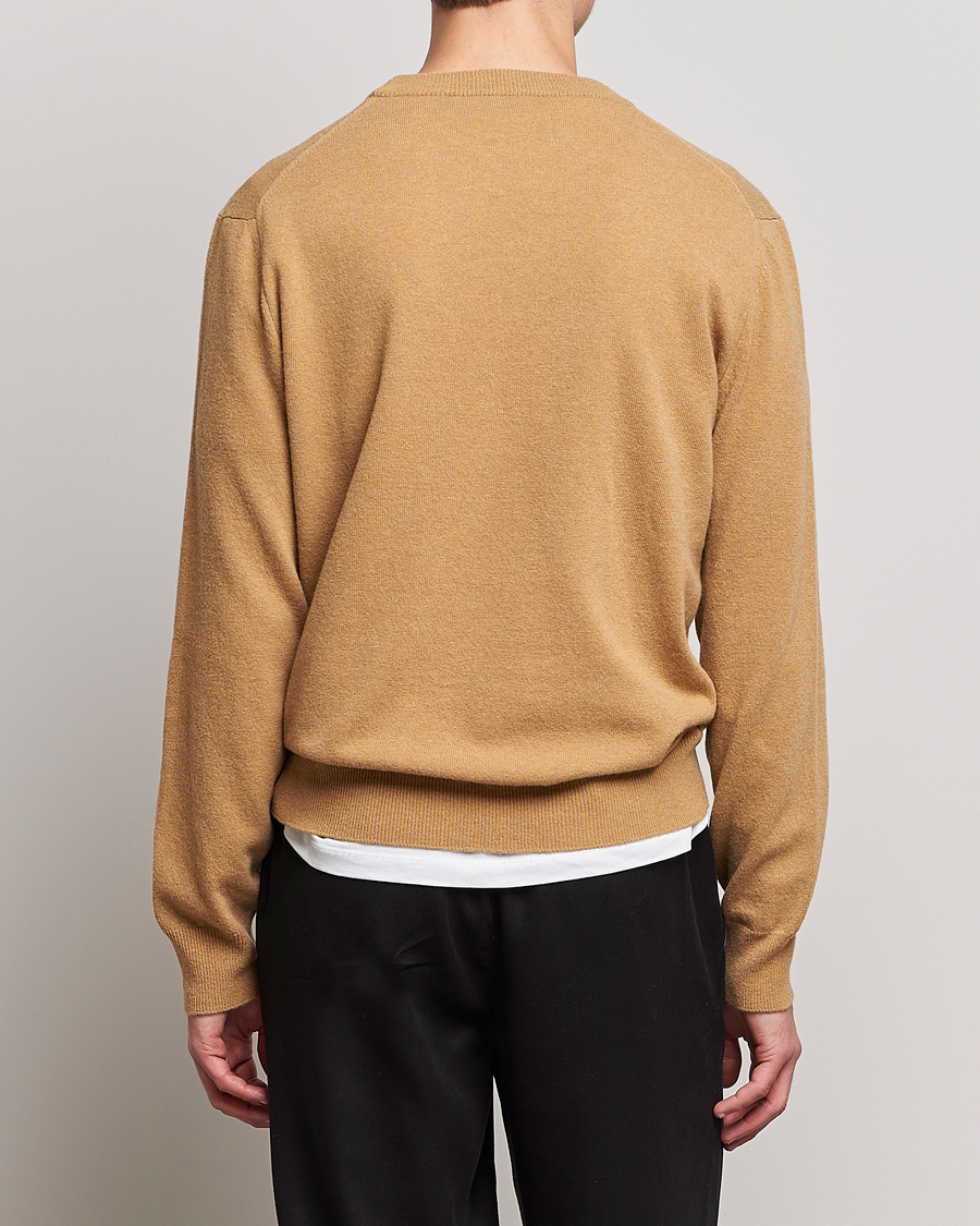 Men | Sweaters & Knitwear | Filippa K | Relaxed Wool Sweater Butterscotch