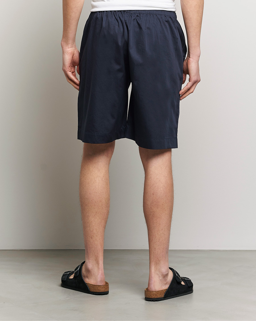 Men | Shorts | Filippa K | Cotton Lounge Shorts Night Blue