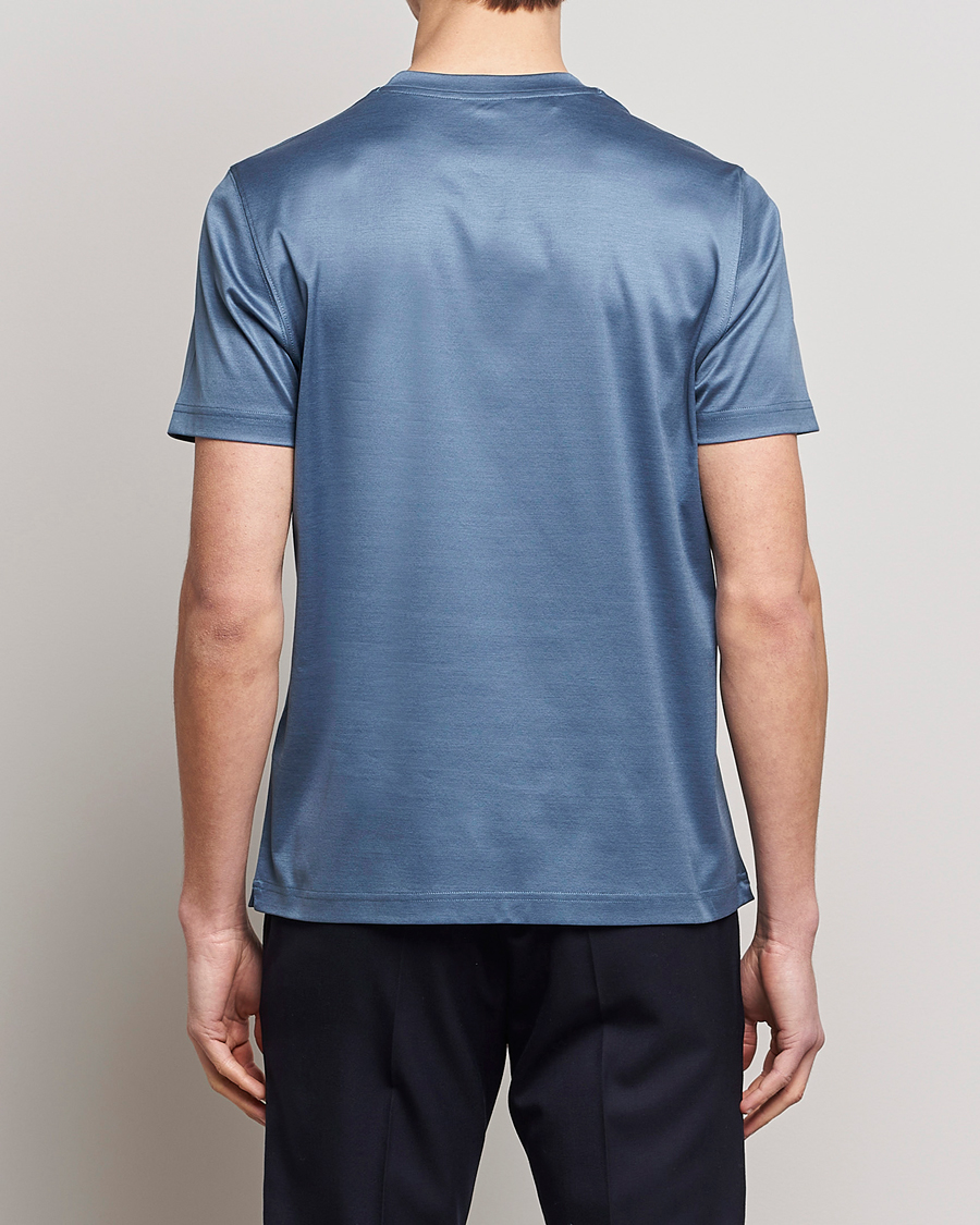 Men | T-Shirts | Eton | Filo Di Scozia T-Shirt Gray