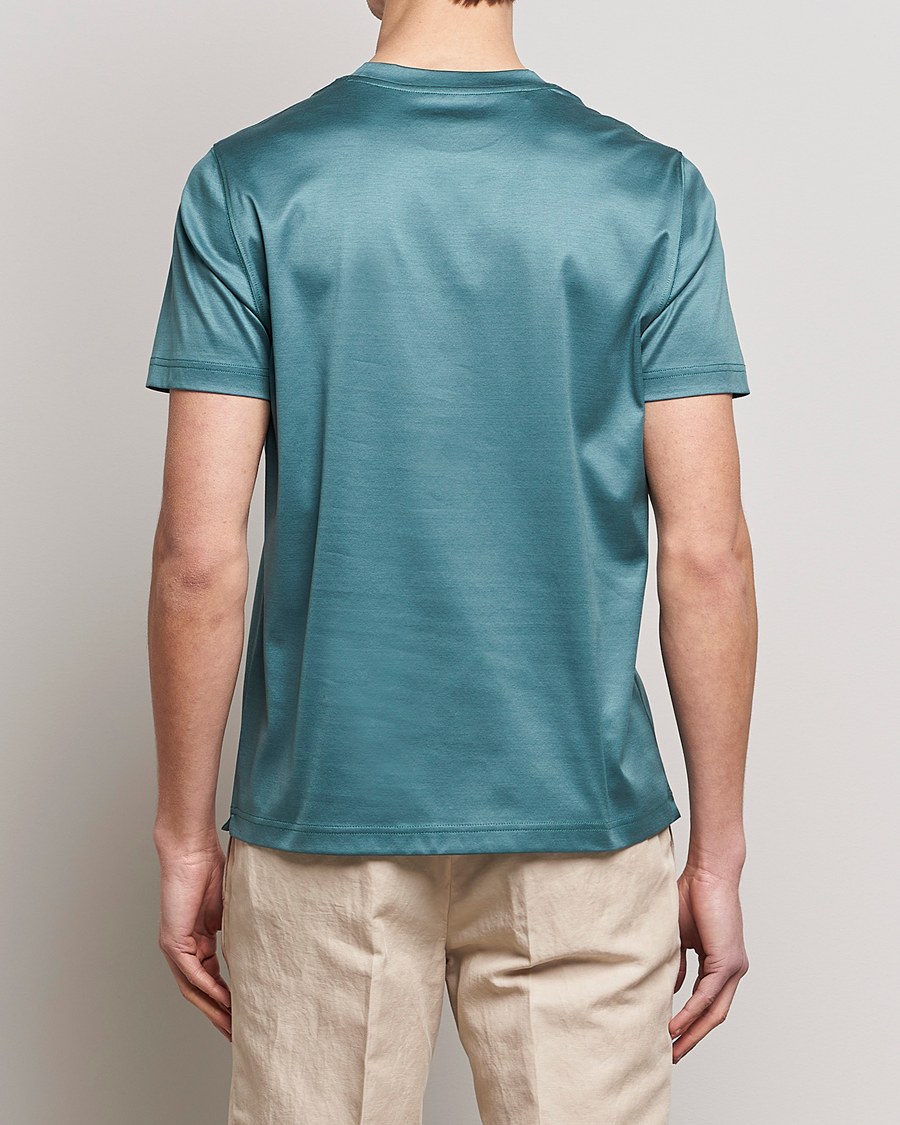 Men | T-Shirts | Eton | Filo Di Scozia T-Shirt Green