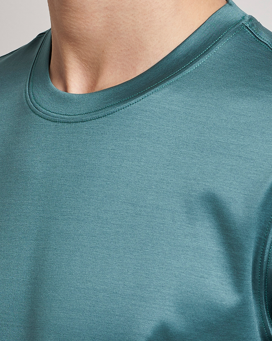 Men | T-Shirts | Eton | Filo Di Scozia T-Shirt Green