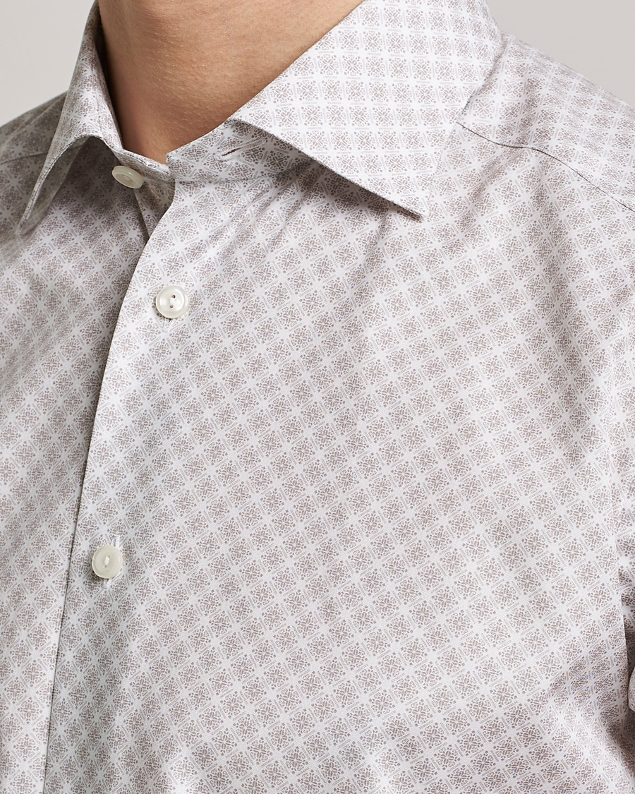 Men | Shirts | Eton | Signature Poplin Shirt Brown