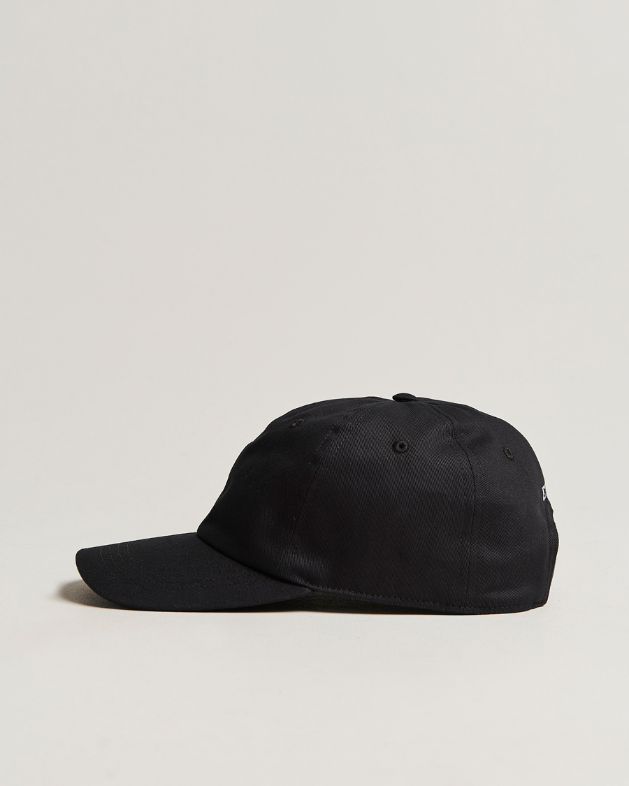 Men | Eton Cotton Baseball Cap Black | Eton | Cotton Baseball Cap Black