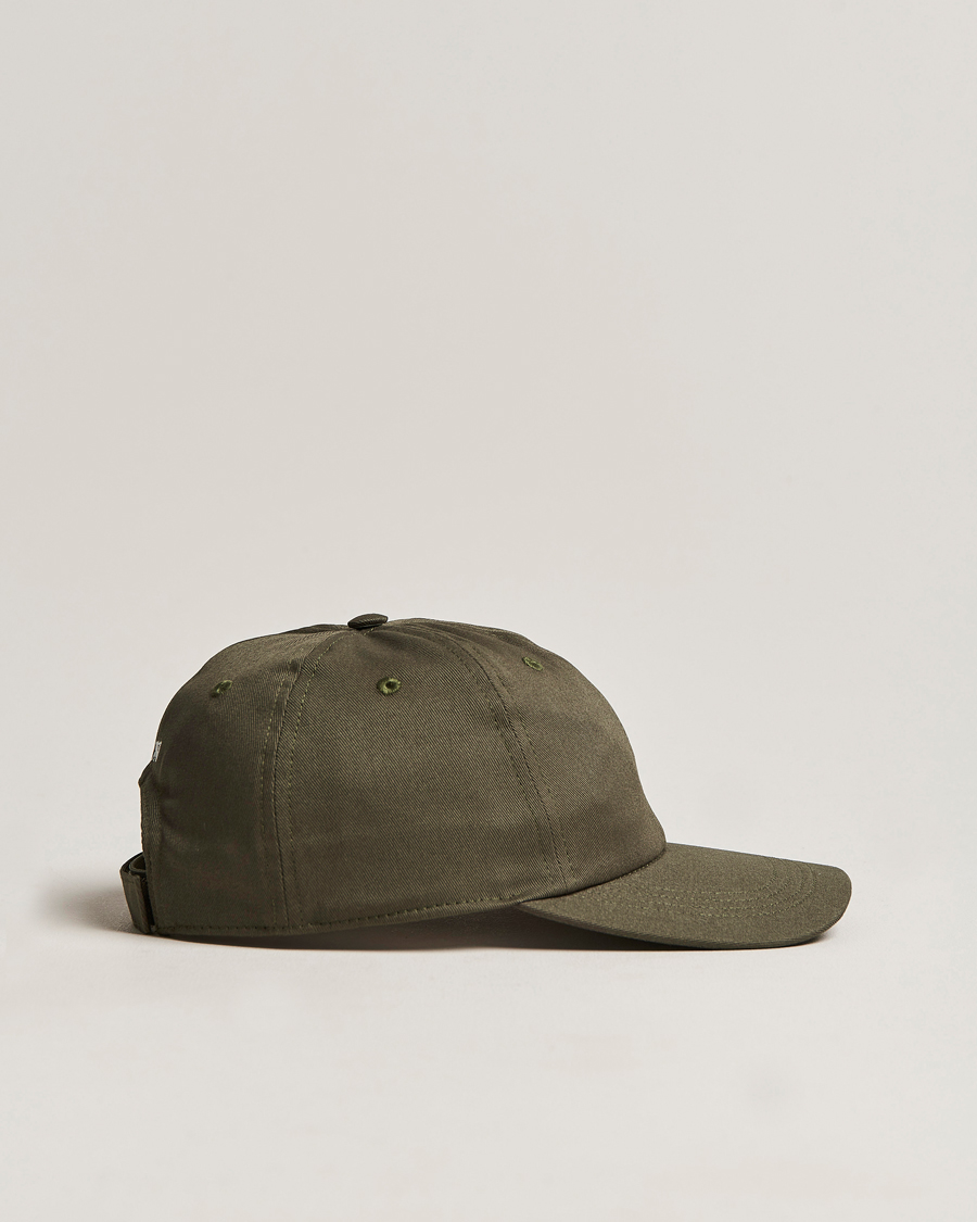 Men | Eton Cotton Baseball Cap Green | Eton | Cotton Baseball Cap Green