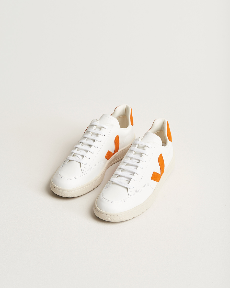 Men |  | Veja | V-12 Sneaker Extra White/Pumpkin