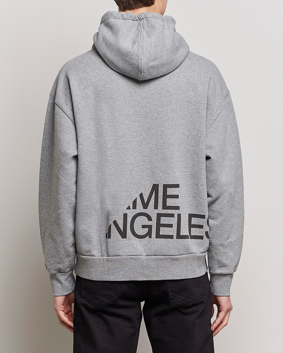 Men | Sweaters & Knitwear | FRAME | Logo Hoodie Grey Melange