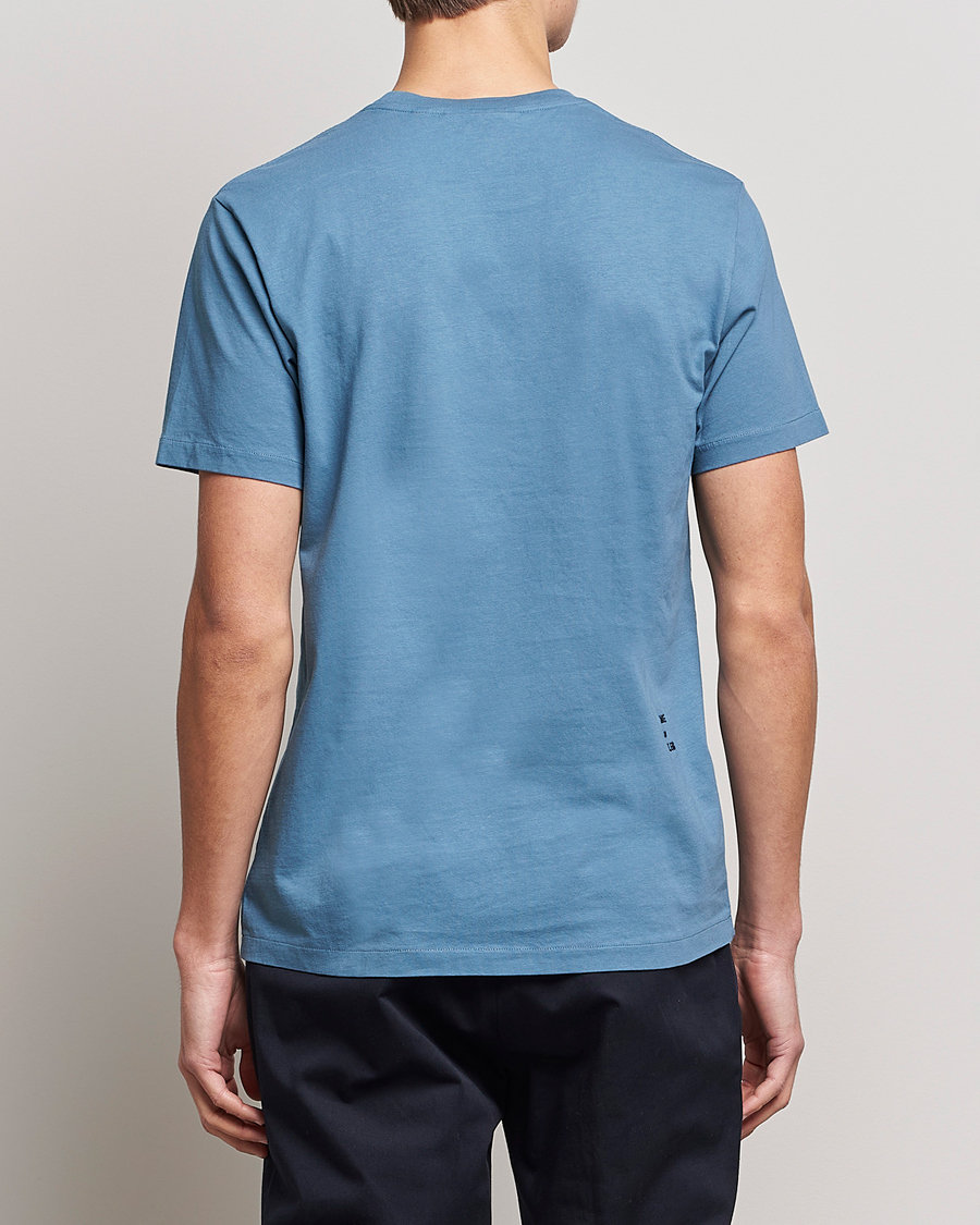 Men | T-Shirts | FRAME | Logo T-Shirt Grey Blue