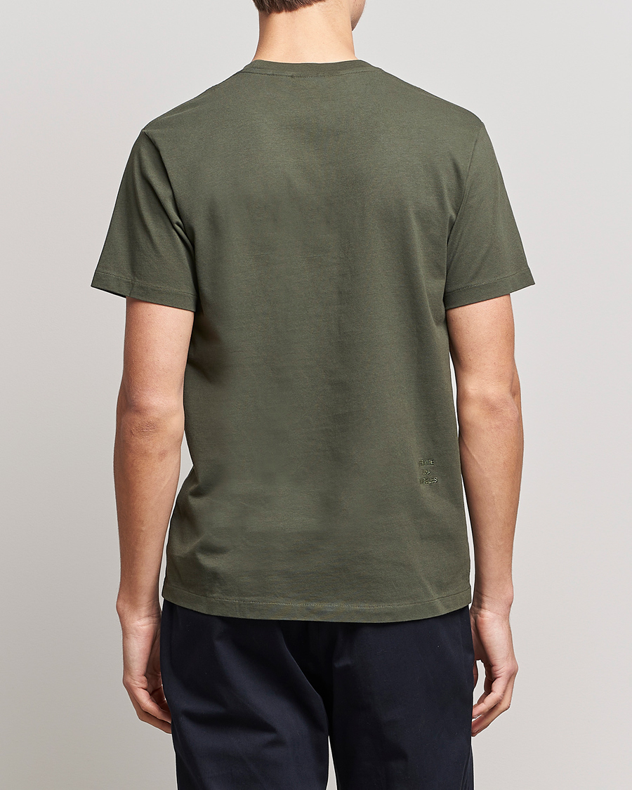 Men | T-Shirts | FRAME | Logo T-Shirt Olive Green