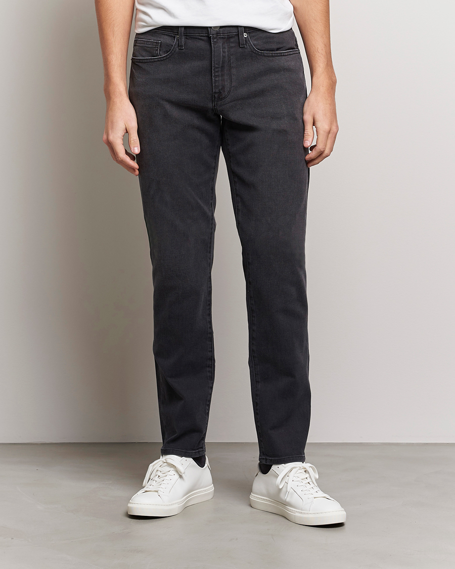 Men | Grey jeans | FRAME | L´Homme Slim Stretch Jeans Fade To Grey