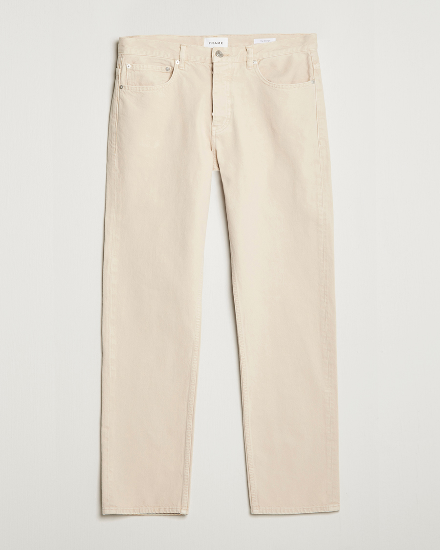 Men | Jeans | FRAME | The Straight Jean White Beige