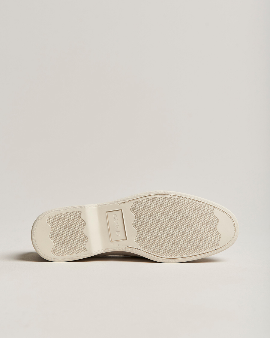 Men | Canali Summer Loafers Light Beige Suede | Canali | Summer Loafers Light Beige Suede