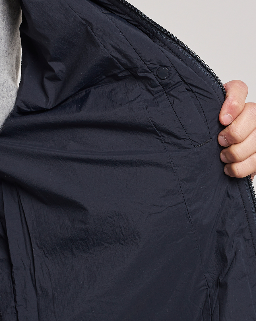 Men | Gilets | NN07 | Verve Padded Waistcoat Navy Blue