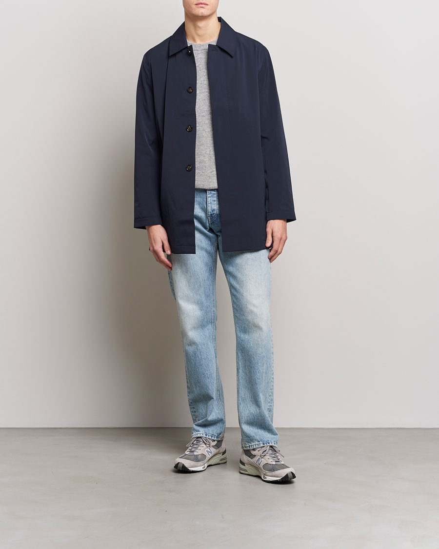 Men | Coats & Jackets | NN07 | Kim Waterproof Car Coat Navy Blue
