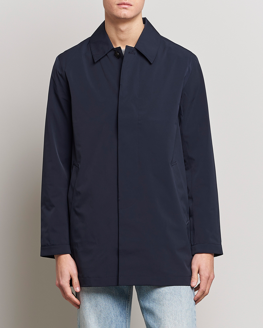 Men | NN07 Coats & Jackets | NN07 | Kim Waterproof Car Coat Navy Blue