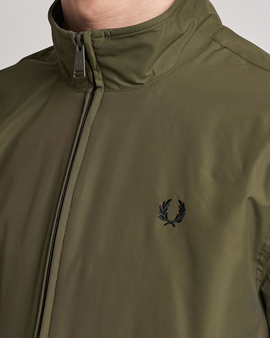 Men | Coats & Jackets | Fred Perry | Brentham Jacket Uniform Green